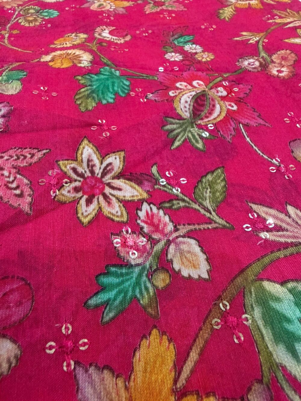 قماش قطن فولك..،