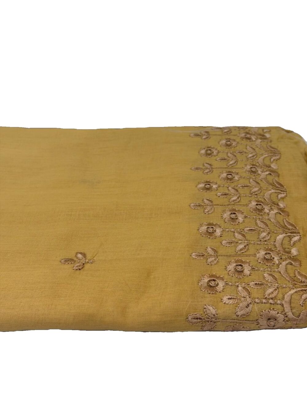 شيلة صلاة قطن هندي 6 وار اللون الأصفر الخردلي...،