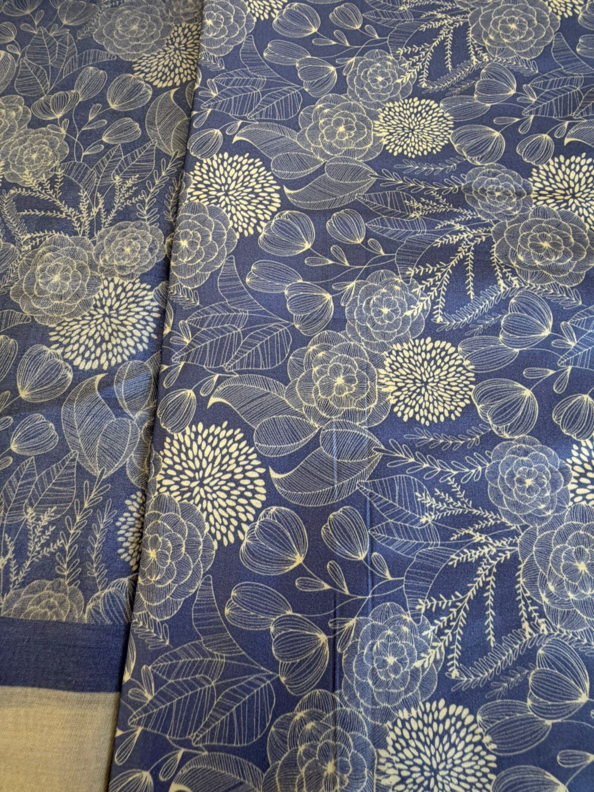 قطن عمودي ديجيتال مع شيلة...، - الصورة 2