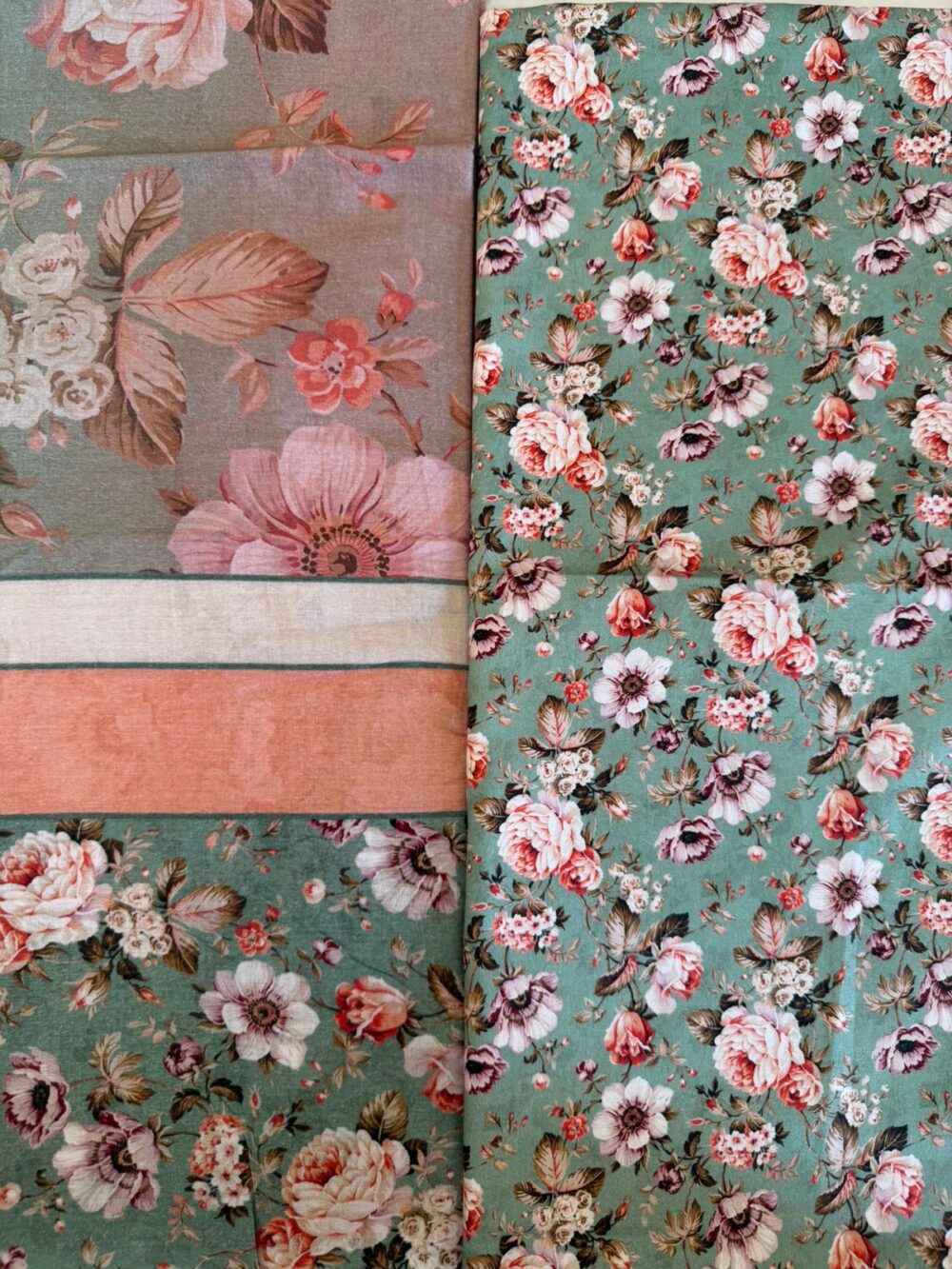 قطن عمودي ديجيتال مع شيلة..،