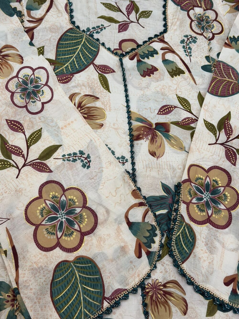 جلابية كروشية قطن مزراي ،،،